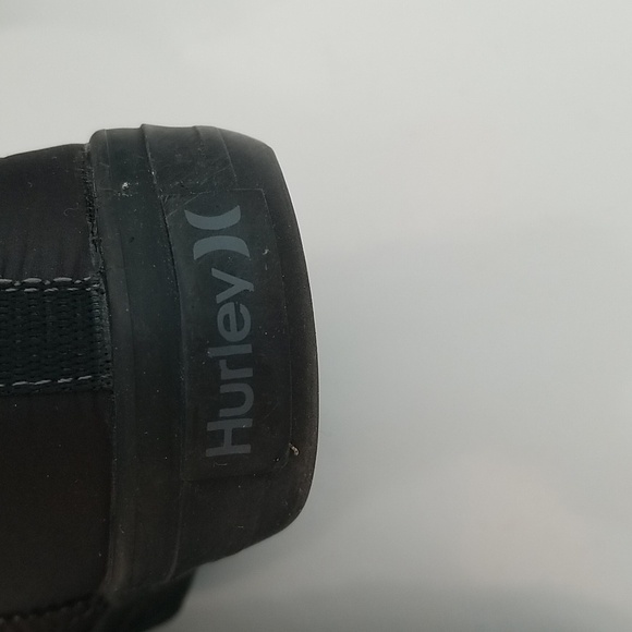 Hurley Black Puff Kayo Chukka Quilted Slip-On Shoes 7M - Picture 6 of 8